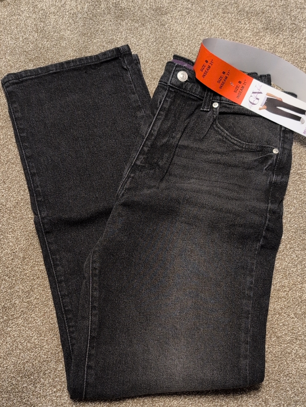 NWT Relaxed Straight Jeans